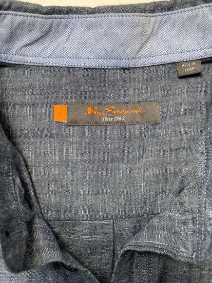 Ben Sherman Shortsleeve Button Down Shirt - Picture 3 of 6